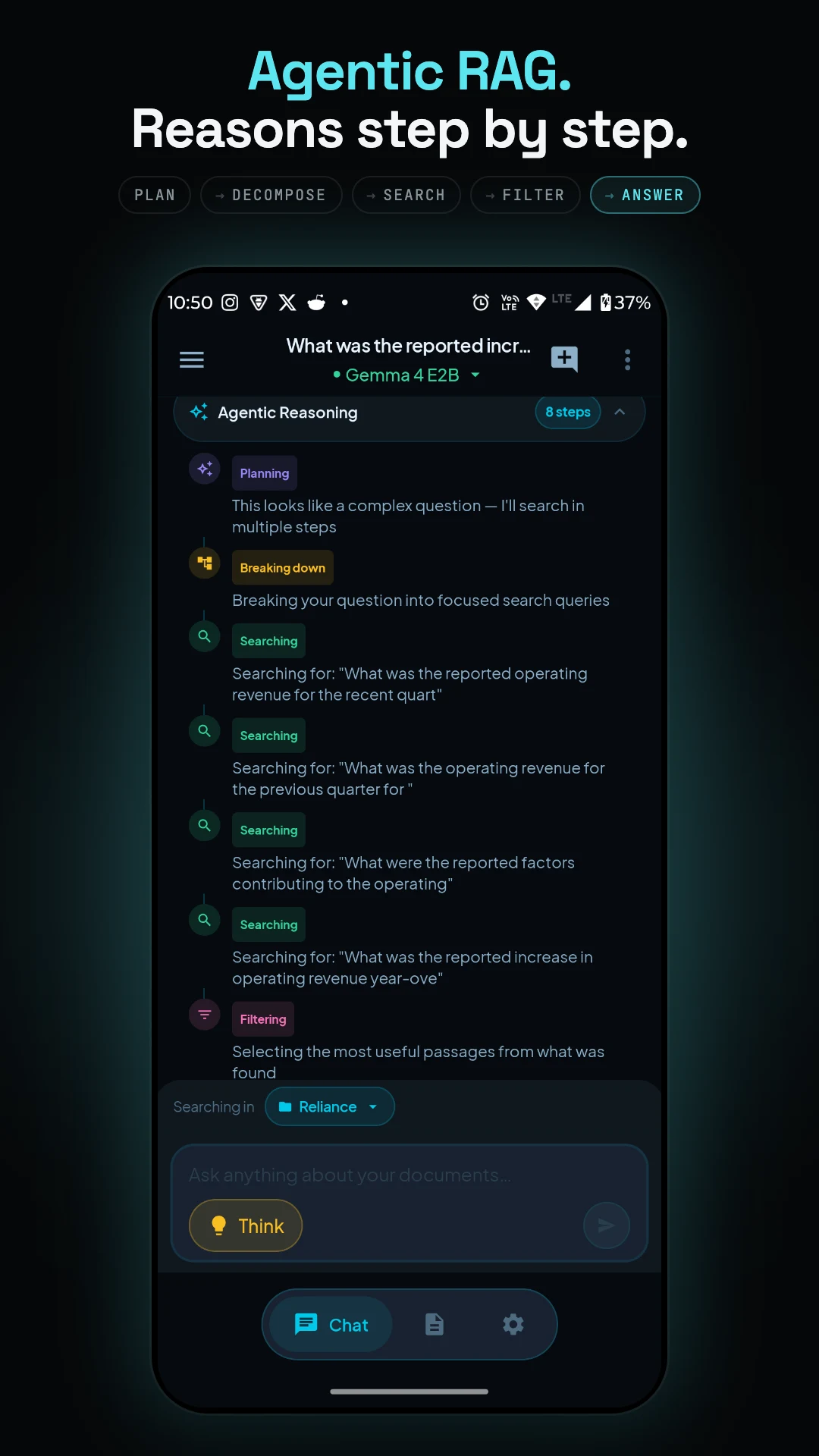 Anvit - Offline AI PDF Chat screenshot